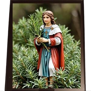 religious St.Expedite Picture  In A 8x10 Frame A.I. Art Print